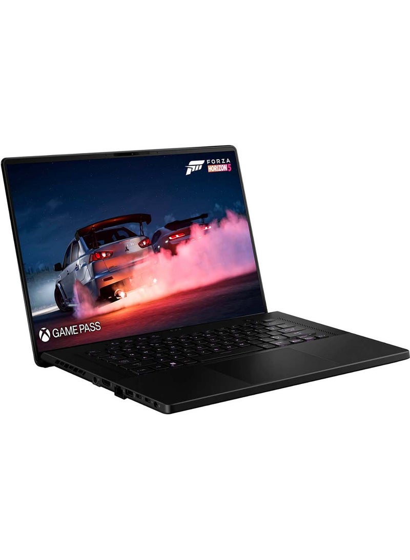 أسوس لابتوب ROG Zephyrus بشاشة 16 بوصة، مع معالج كور i9 12900H/ذاكرة RAM سعة 16 جيجابايت/قرص SSD سعة 1 تيرابايت/بطاقة رسومات NVIDIA GeForce RTX 3070 Ti بسعة 4 جيجابايت/ويندوز 11 هوم باللون الأسود الفاتح - Image 2