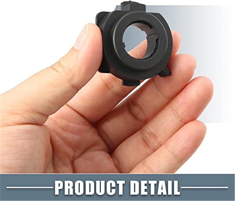 QASULER H7 LED Headlight Bulb Adapter Socket - Image 5