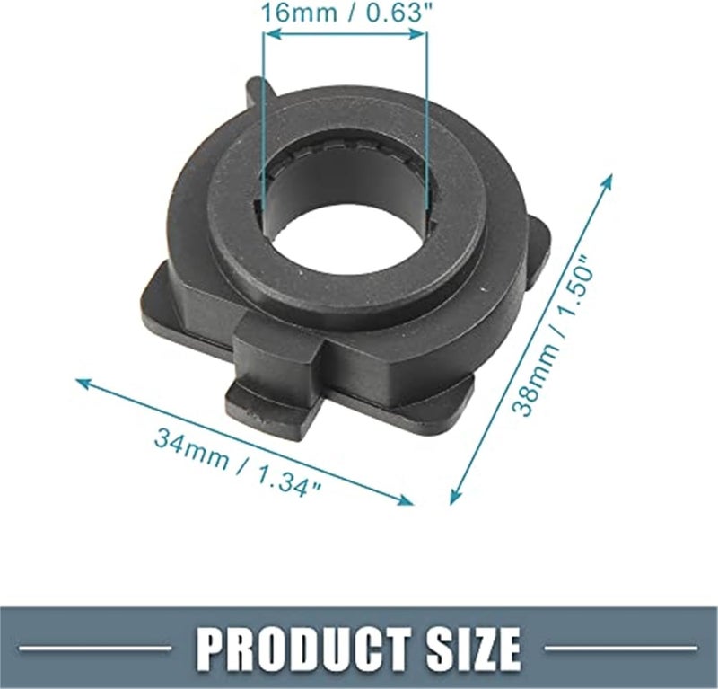 QASULER H7 LED Headlight Bulb Adapter Socket - Image 4