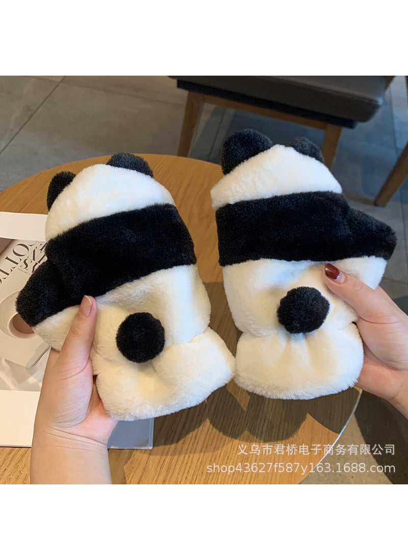 1 x 5 pcs Winter Warm Plush Half-Finger Gloves for Women Black and White - pzsku/ZC1918E41C3973C25A3F2Z/45/_/1741690885/5b810b10-092a-4789-b411-cecde2010f1e