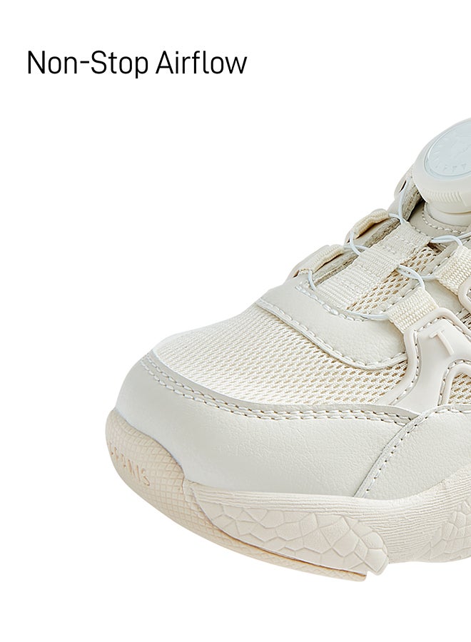 تارانيس حذاء تارانيس للأطفال بمقبض أبيض - حذاء رياضي أنيق للأطفال الصغار - أبيض بالكامل - Image 2