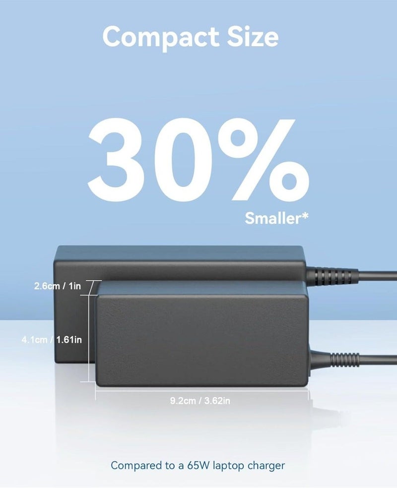 65W 45W AC Power Charger Compatible with HP ProBook 450 430 440 445 640 650 G1 G2 G3 G4 G5 G6 G7 G8, PPP009A Laptop Power Supply Adapter Cord - Image 2
