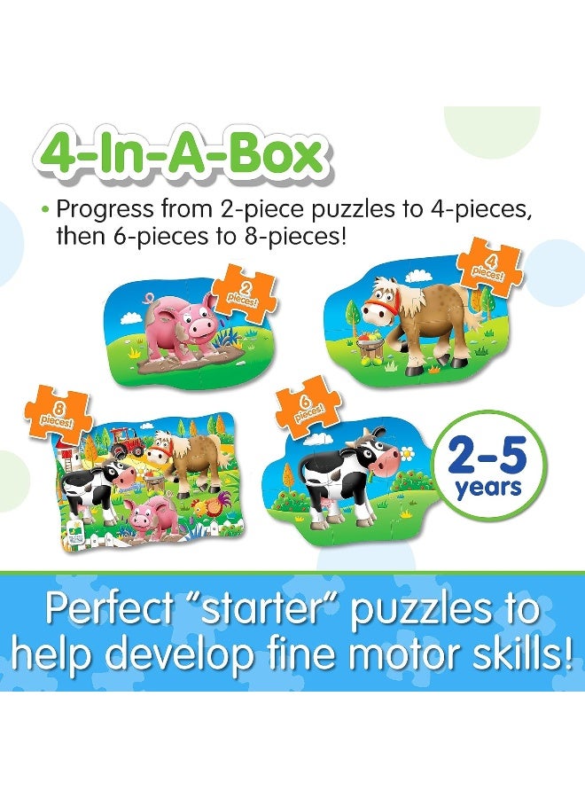 The Learning Journey - My First 4-In-A-Box Puzzle - Farm - Image 3