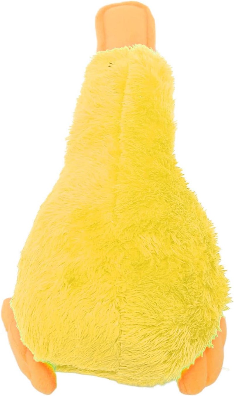 Yosoo Squeaky Plush Dog Toys Soft Duck Shape Interactive Chew Toy for Dogs Puppies (Yellow) - Image 2