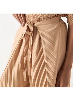 2Xtremz 2Xtremz Textured Wide Leg Wrap Pants with Tie-Ups  - Image 2
