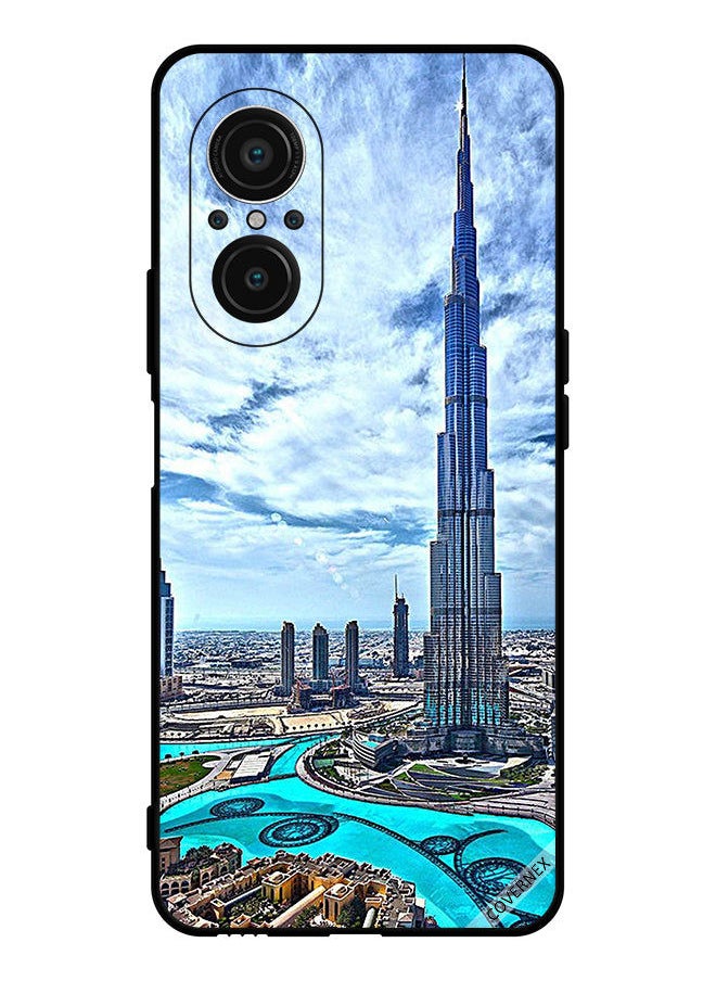 Covernex - Protective Case Cover For Huawei nova 9 SE 5G Burj Khalifa Touch Clouds - Image 1