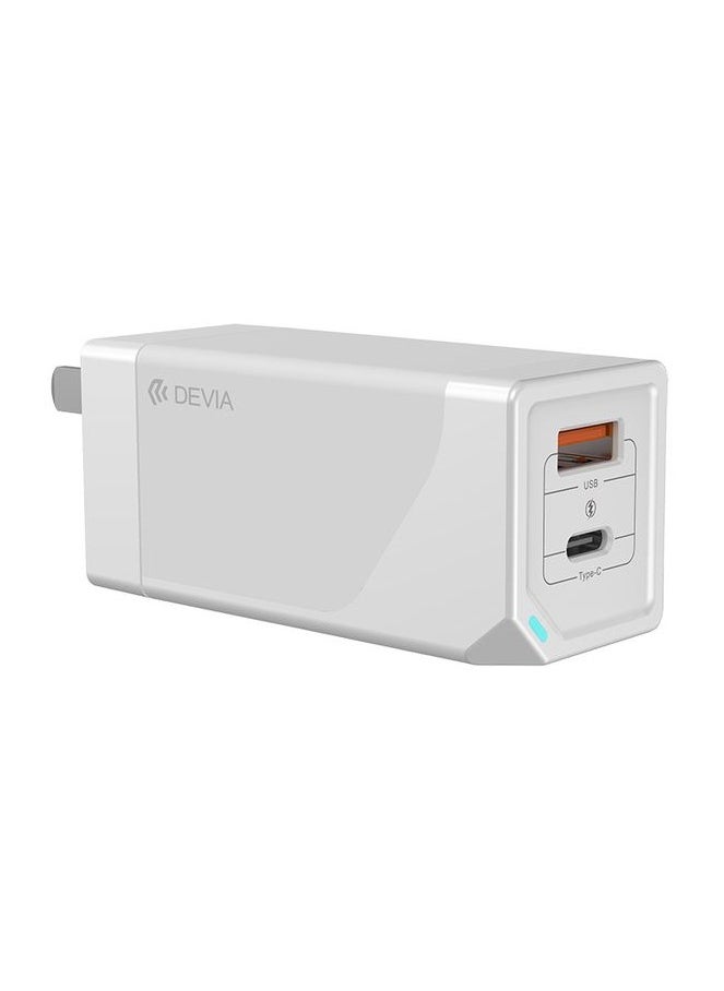 devia - Devia Extreme Speed GaN PD+QC4.0 Mini Quick Charger 45W-65W HN161B - Image 1