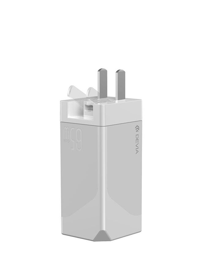devia - Devia Extreme Speed GaN PD+QC4.0 Mini Quick Charger 45W-65W HN161B - Image 1