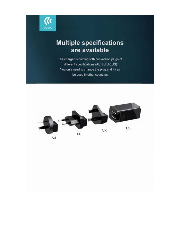 devia - Devia Extreme Speed GaN PD+QC4.0 Mini Quick Charger 45W-65W HN161B - Image 1