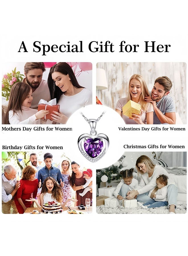 Lemon Preserved Flowers Gift Box Set Forever Red Rose with Necklace and Earrings for Mom Daughter Girlfriend Wife on Anniversary Wedding Birthday - Image 3