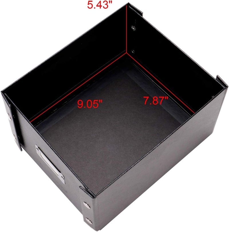 Snap-N-Store Durable Collapsible Index Card File Box - Holds 1100 5 x 8 Inch Index Cards - Image 5