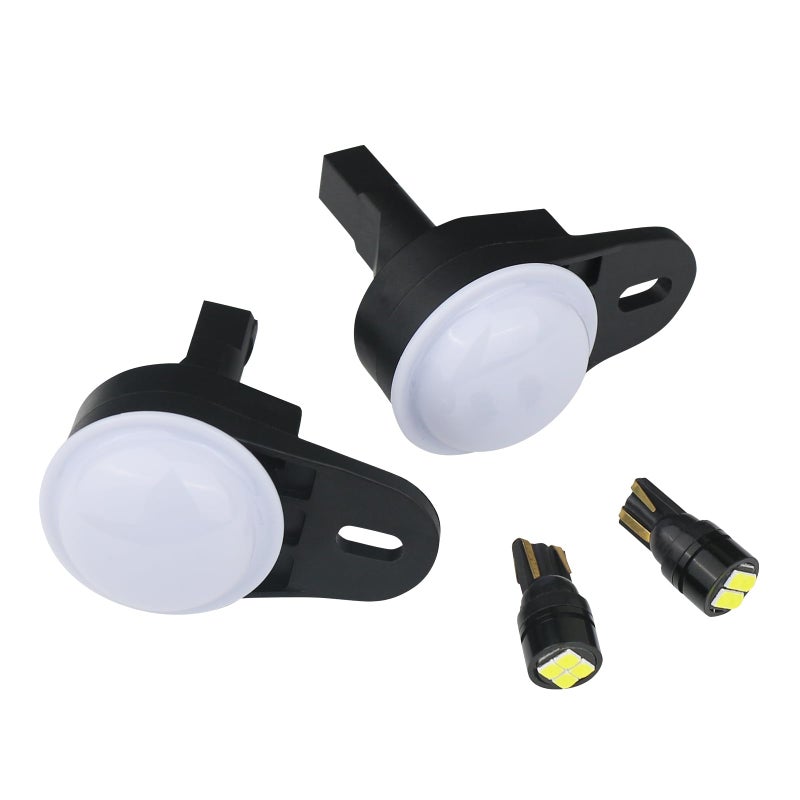 APPERFiT LED Footwell Courtesy Lights under Dash for Interior Floor Board 68395784AA Compatible with Dodge Ram 1500 2500 3500 Jeep Wrangler Grand Cherokee Interior Accessories Parts 2PCS