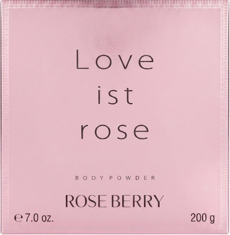 Love ist Rose Body Powder 200g