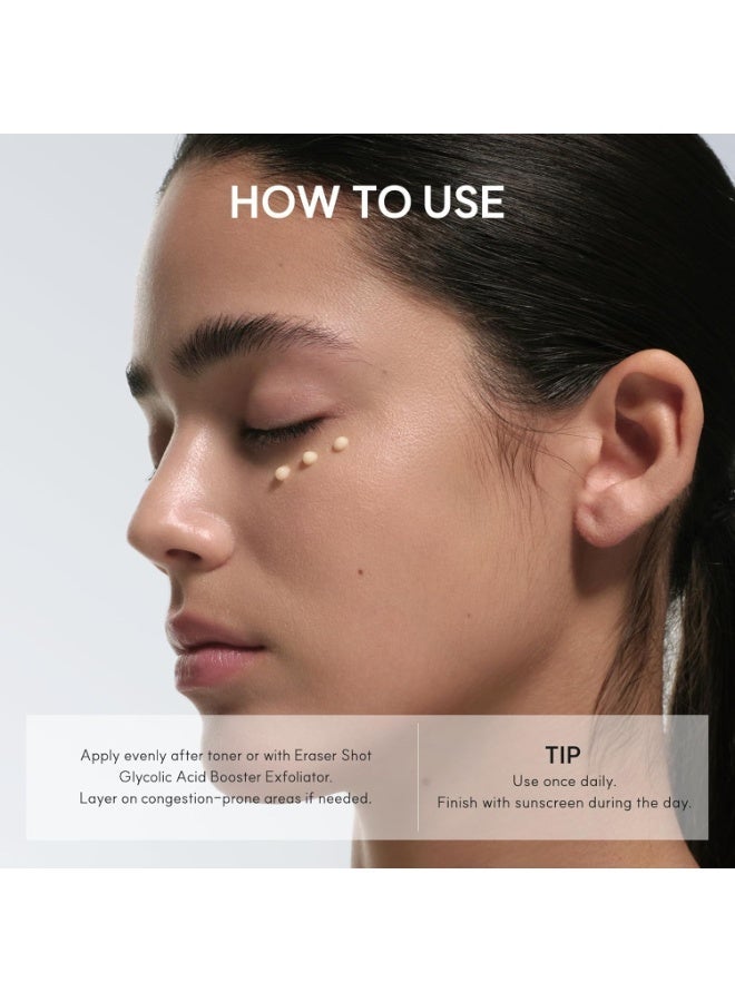 أرينسيا سيروم Arencia Eraser Shot Glycolic Acid Booster – سيروم مقشّر للوجه يحتوي على AHA وBHA مع حمض الجليكوليك، مصمم للعناية بالبشرة المعرضة لحب الشباب، وتحسين مظهر المسام وتنعيم ملمس البشرة.  يتميز بتركيبة خفيفة مناسبة للاستخدام اليومي ضمن روتين العناية بالبشرة، ويساعد على تقشير لطيف وتحسين صفاء البشرة وتقليل مظهر الشوائب.  الحجم: 30 مل. - Image 5