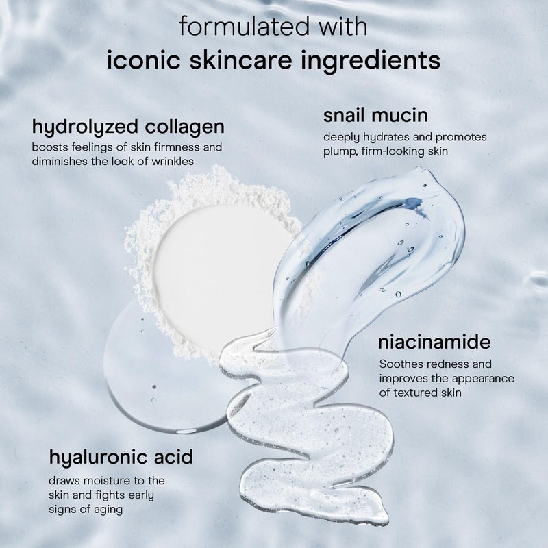 Baebody Snail Mucin Serum Moisturizer - Hydrating Serum for Face with Collagen - Snail Mucin Moisturizer for Youthful Skin - Korean Skin Care Inspired, Skincare Beauty Products for Women (3.38 fl oz) - Image 4