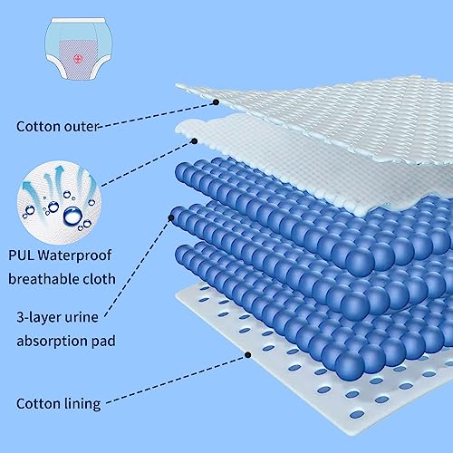 BIG ELEPHANT Toddler Potty Training Underwear - Baby Boys Cotton Toilet Training Pants 10 Pack, 2T - Image 5