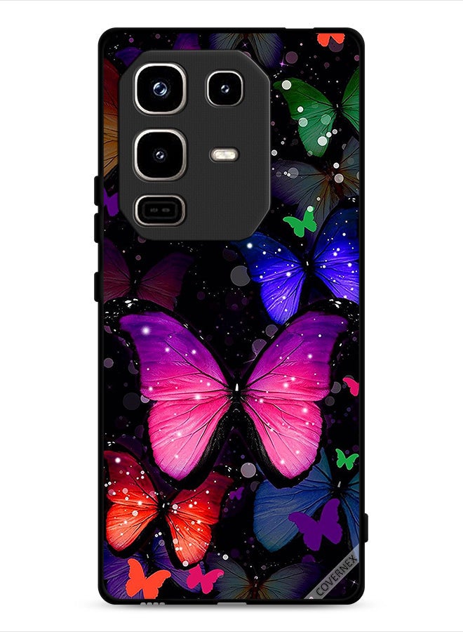 Covernex Infinix Note 50 Pro 4G Protective Case Cover Butterflies - Image 1