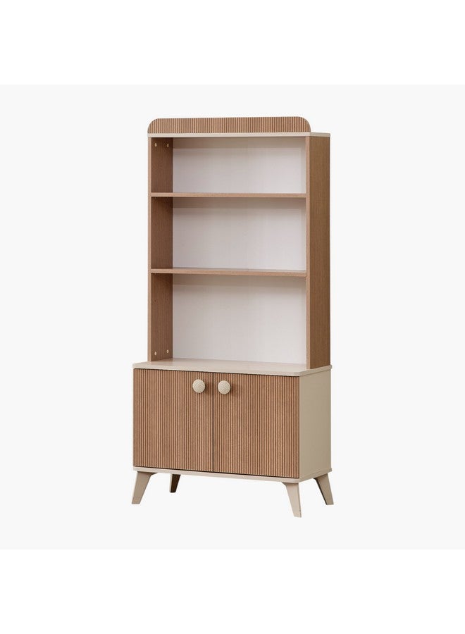 Home Box Kingslay 2-Door Bookcase 41 x 176 x 80 cm - Image 3