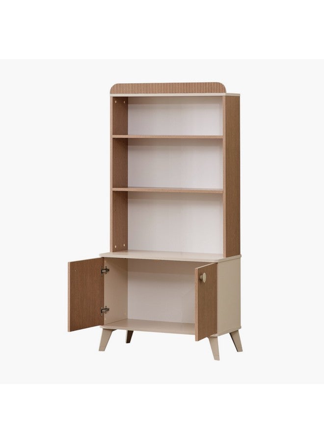 Home Box Kingslay 2-Door Bookcase 41 x 176 x 80 cm - Image 4