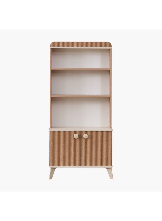 Home Box Kingslay 2-Door Bookcase 41 x 176 x 80 cm - Image 1