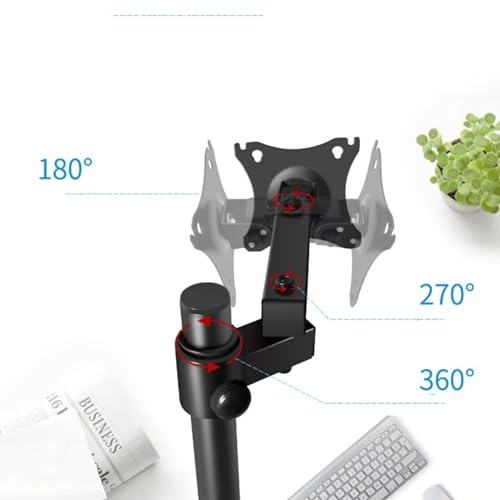 Gadget Wagon Long Pole Laptop Desk Arm with Clamp and Grommet, Swivel and Tilt Function 31.5 inches - Image 4