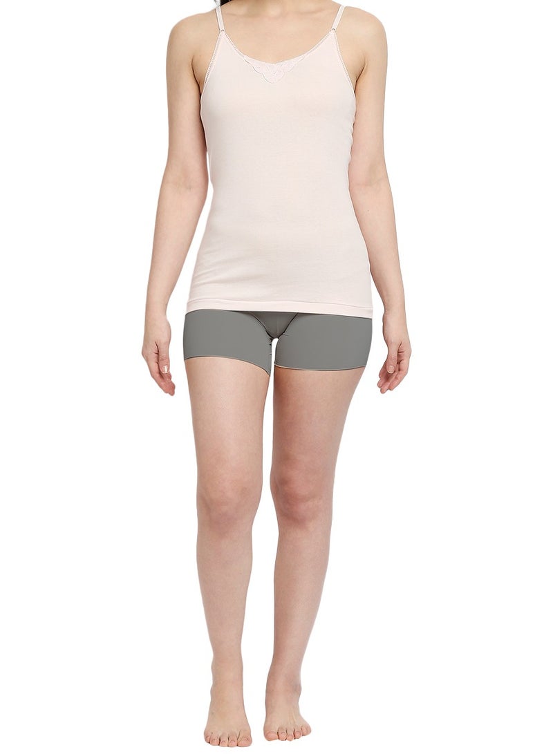 BYC GIRLS ADJUSTABLE STRAP COTTON CAMISOLE (PACK OF 3) - PINK - Image 2