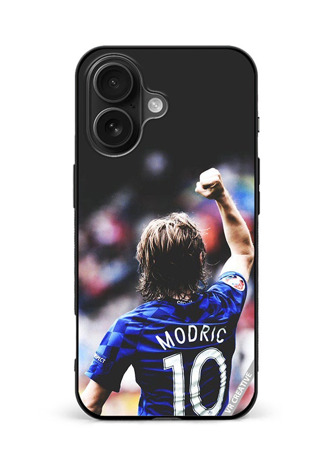 VR CREATIVE Protective Case Cover For Apple iPhone 16 Luka Modric Design Multicolour