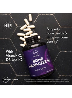MRM Bone Maximizer Iii Health & Density Support 150 Capsules  - Image 4