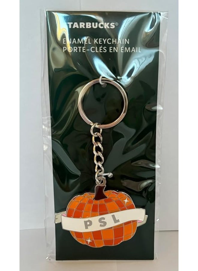 Starbucks Limited Edition PSL (Pumpkin Spice Latte) Enamel Keychain - Image 2