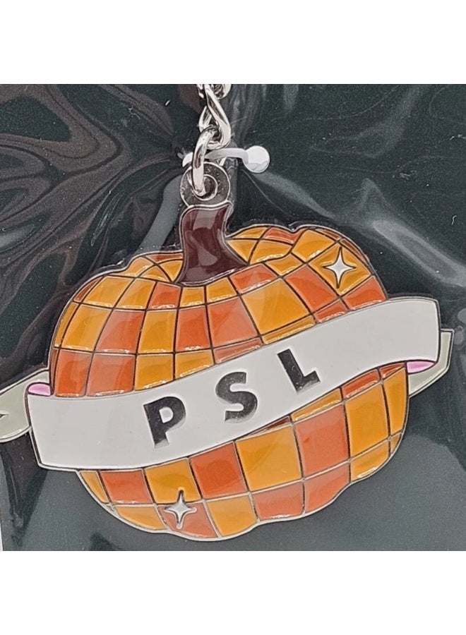 Starbucks Limited Edition PSL (Pumpkin Spice Latte) Enamel Keychain - Image 4