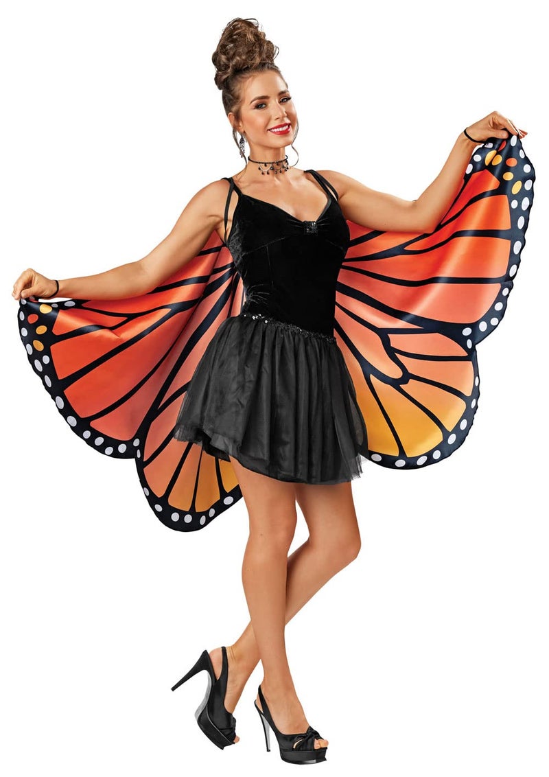 Seasons Adult Monarch Butterfly Cape Wings, One Size - Image 2
