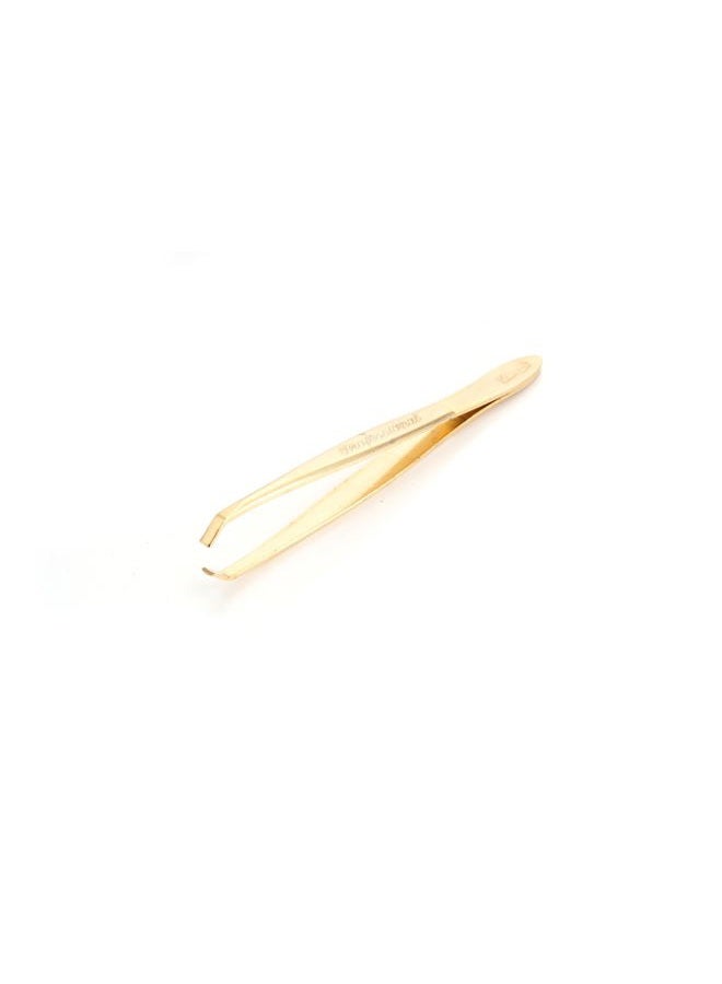 solingen Stainless Steel Professional Slanted Tip Tweezers | Best Shaped for Eyebrows Extensions Chin Cheek Face Facial Hair | Made in Germany - Image 5
