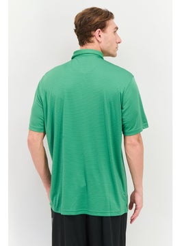 Greg Norman Men Sportswear Fit Short Sleeves Golf Polo Shirt, Green  - Image 3