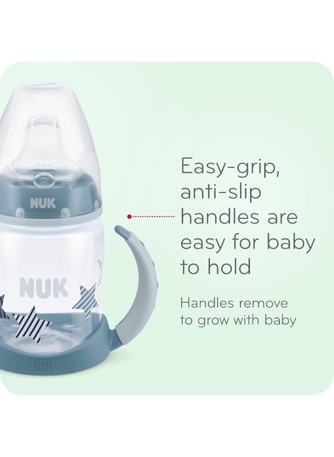 NUK NUK Smooth Flow Anti Colic Baby Bottle, 5 oz, 4 Pack, Elephant  - Image 2