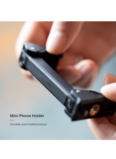Y&D Phone Tripod Mount Head, Universal Cell Adapter, Standard Screw Adjustable Holder Head for Monopod,Selfie Stick, Compatible with iPhone,Samsung & Phones 60 to 90mm Wide  - Image 2