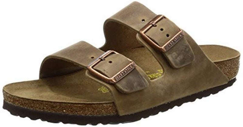 Birkenstock Unisex Arizona Sandal,Waxy Leather Tobacco Brown,38 M EU - Image 3