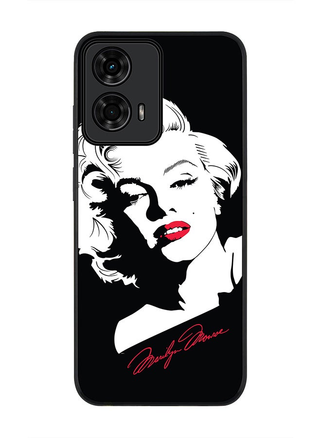 Stylizedd For Motorola Moto G04 / G04s Case,Slim fit Camera Protection, Shockproof Thin Phone cover - Marilyn Monroe - Image 1