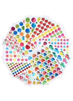 Coopay 7060 Pieces Teacher Stickers For Kids Reward Stickers Mega Variety Pack Incentive Stickers For Teacher Supplies Classroom Supplies Including Heart Smiley Face Star Moon Apple  - Image 3