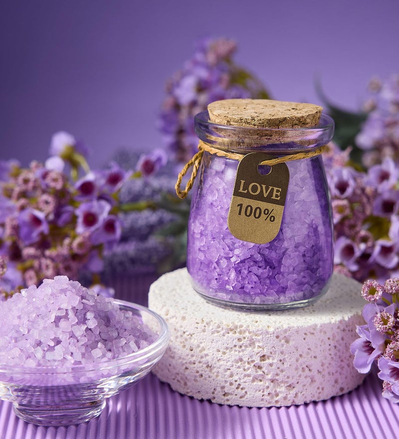 CITTA Gifts for Women Mom Wife Her, Unique Birthday Mother's Day Thank You Gift for Women, Best Friend, Lavender Spa Bath Gift Basket Set for Her, Self Care Get Well Retirement Appreciation Gifts - Image 3