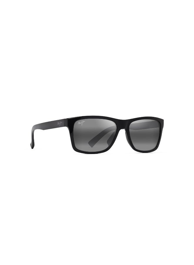 MAUI JIM Kowelo 345 02 Men's Full Rim Rectangular Polarized Sunglasses - Image 1