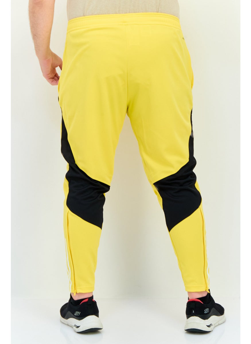Adidas Men Sportswear Fit Juventus Brand Logo Training Training Pants, Yellow  - Image 3
