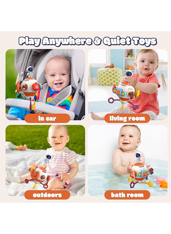 ألعاب مونتيسوري 8 في 1، ألعاب تعليمية متعددة الوظائف للأطفال، لعبة تفاعلية للتعليم المبكر، ألعاب حسية للأطفال، ألعاب إدراكية للأطفال، ألعاب تعليمية للأطفال، ألعاب أنشطة متعددة السطوح لتنمية المهارات الحركية الدقيقة والإدراك. - Image 3