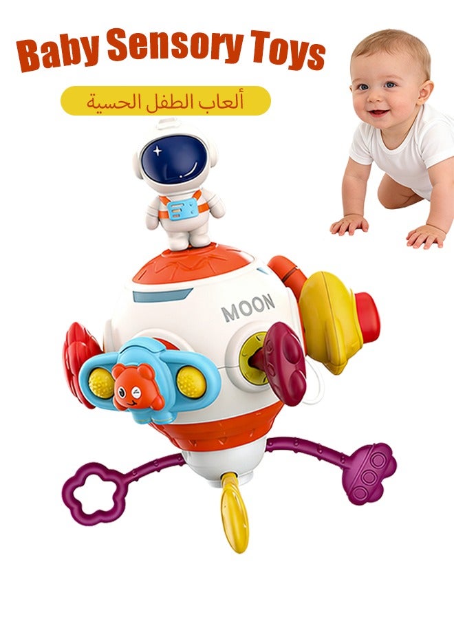 8 In 1 Montessori Toys, Multi-functional Educational Baby Toys, Interactive Early Education Toy, Baby Sensory Toys, Cognition Baby Toys, Babies Learning Toy, Polyhedral Activity Toys for Fine Motor Skills and Cognitive Development - Image 1