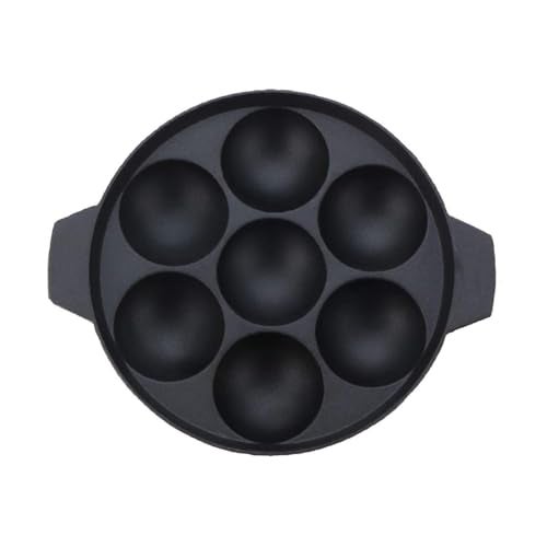 Tudoccy Non-Stick Appam Maker with 12 Cavities | Aluminium Paniyaram Pan with Stainless Steel Lid | Appe Pan for Gas & Induction | Oil-Free Cooking | Easy Clean Kuzhi Paniyaram Maker - Image 3