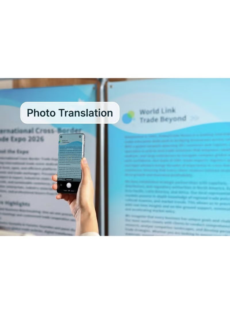 iFLYTEK Dual-Screen Translator 2.0, Multi-Language Real-Time Translation Device, 143 Languages Support , Offline Translation, Meeting Mode with 30 Participants - Image 5