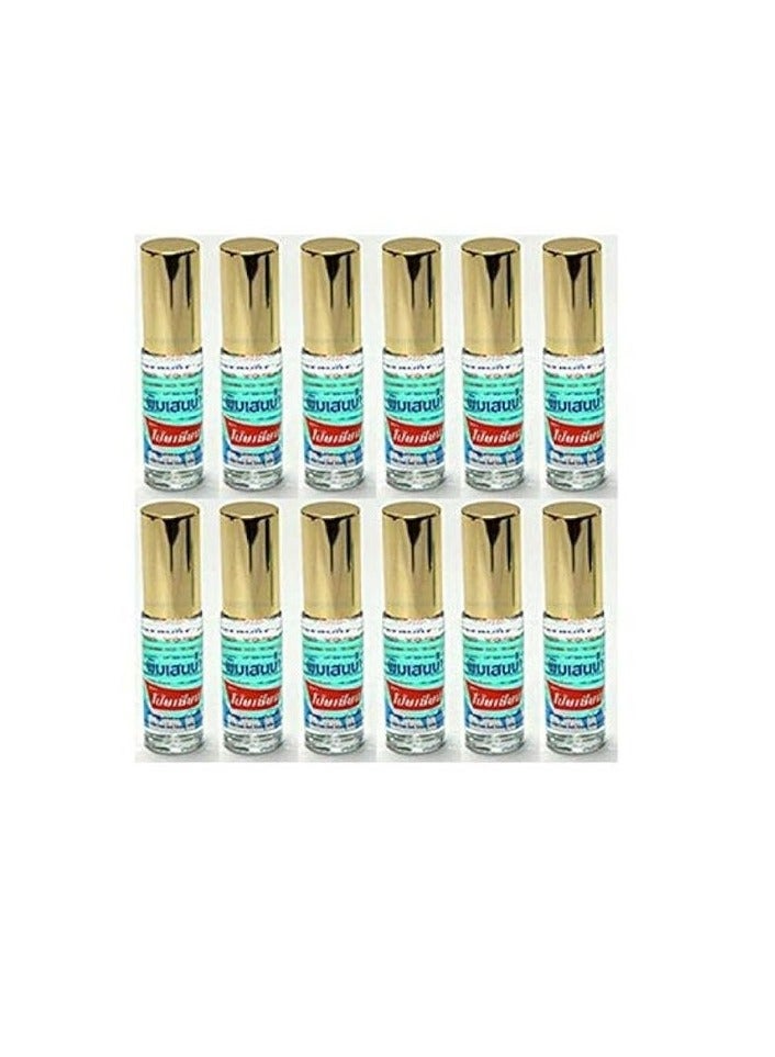 POY SIAN Poy-sian Pim-Saen Balm Oil Roll On (5ml) - Pack of 12 - Image 1