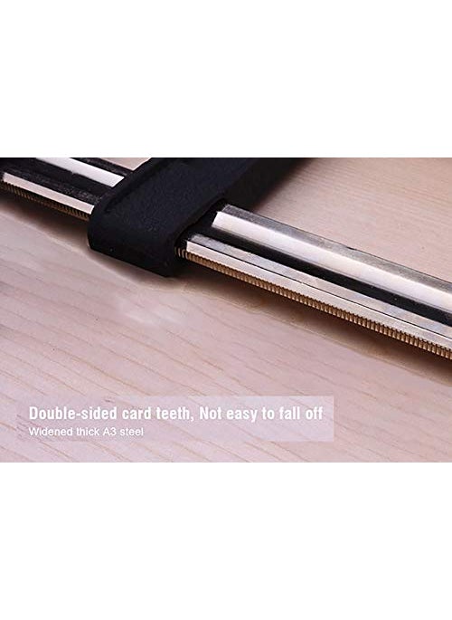Harden Harden 50mm x 250mm Heavy Duty Wood Working F Clamp NonSlip PVC Rubber Handle DoubleSided Card Teeth Bold Screw Strong Clamping 600302  - Image 3