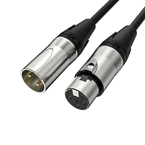 MAONO XLR Microphone Cable 6FT Premium XLR Male to Female Mic Audio Cord with Balanced 3 PIN Connector, Speaker Cable Mic Wire Microphones PD100X,200X, Audio Mixer - Image 1