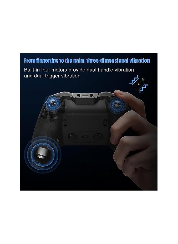 FlyDigi - Flydigi Vader 3 Pro Wireless Game Controller, Dual-Motor Vibration Feedback, 3ms Ultra-Low Latency, 500Hz High Polling Rate, Multi-Platform Gaming controller for PC, Nintendo Switch, Android & iOS - Image 1