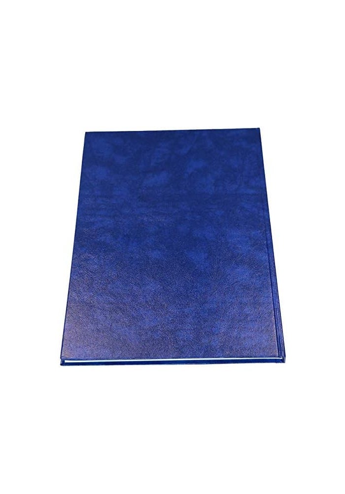 HQ A4 Manuscript Book - Blue Cover - Image 4